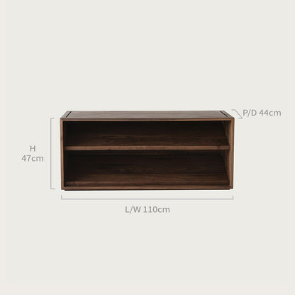 84118 Solid Wood Shoe Cabinets In The Living Room