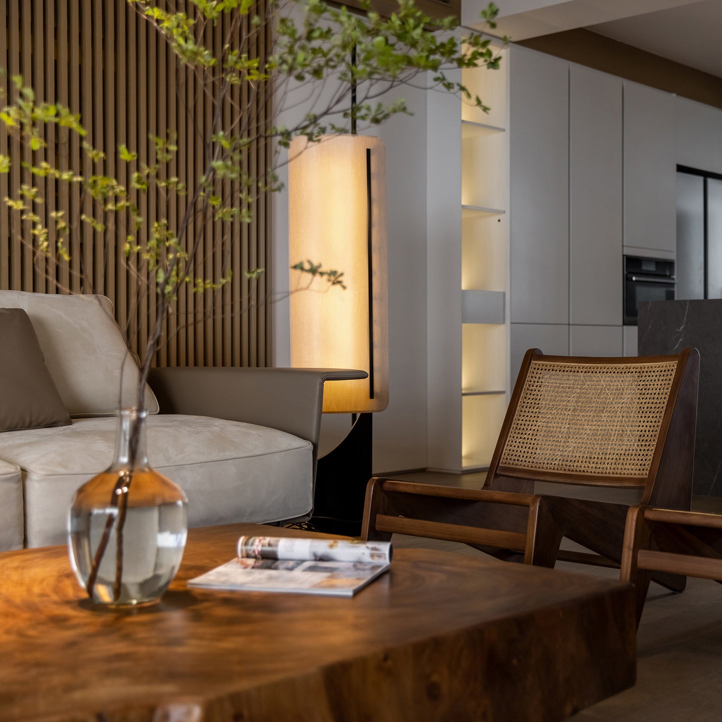 T129ES 現代實木貼皮板