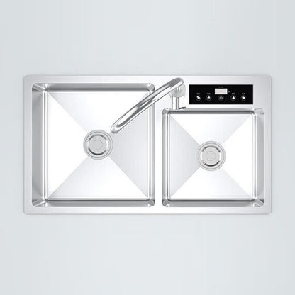 8045S Stainless Steel Sinks With Variable Frequency Ultrasonic Technology
