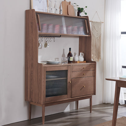 S2002 Retro Solid Wood Sideboard Cabinets