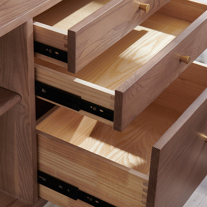S2002 Retro Solid Wood Sideboard Cabinets