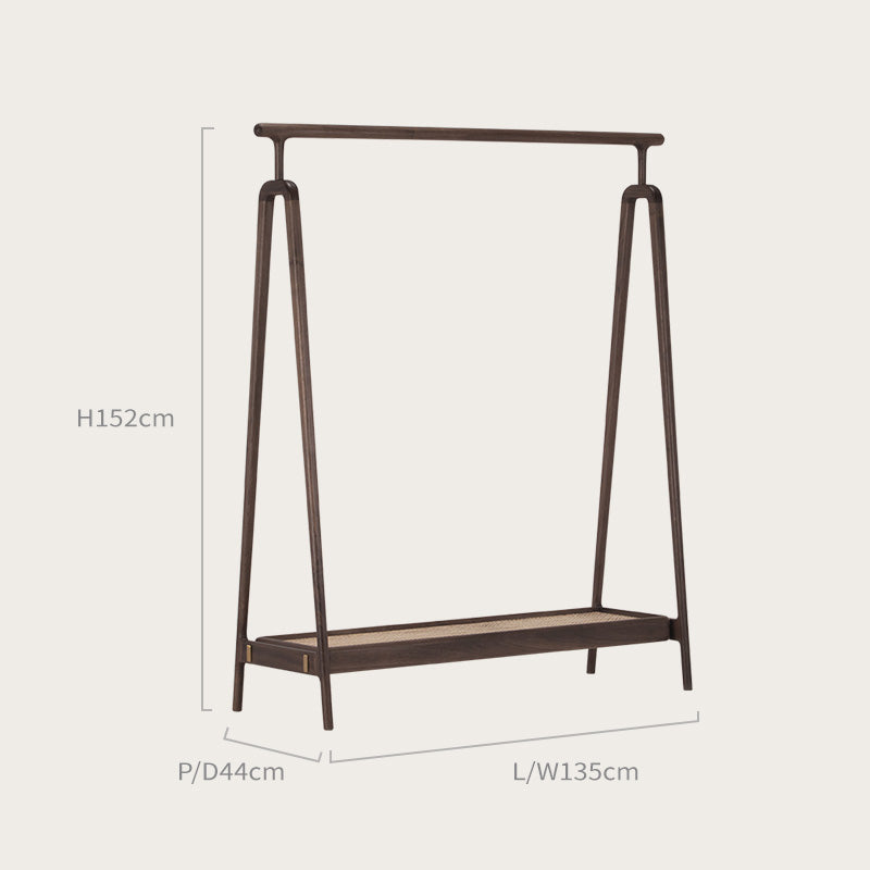 8613401 Solid Wood Floor-standing Coat Hangers