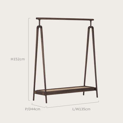 8613401 Solid Wood Floor-standing Coat Hangers