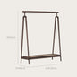 8613401 Solid Wood Floor-standing Coat Hangers