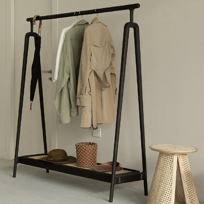 8613401 Solid Wood Floor-standing Coat Hangers