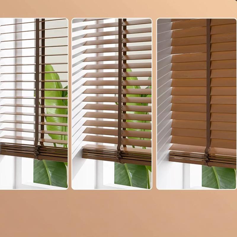 CL-MUBAIYE Wooden Blind Curtains