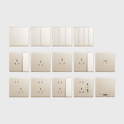 GEDIAOJIN Modern Switch Sockets