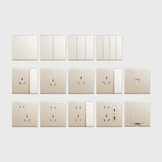 GEDIAOJIN Modern Switch Sockets