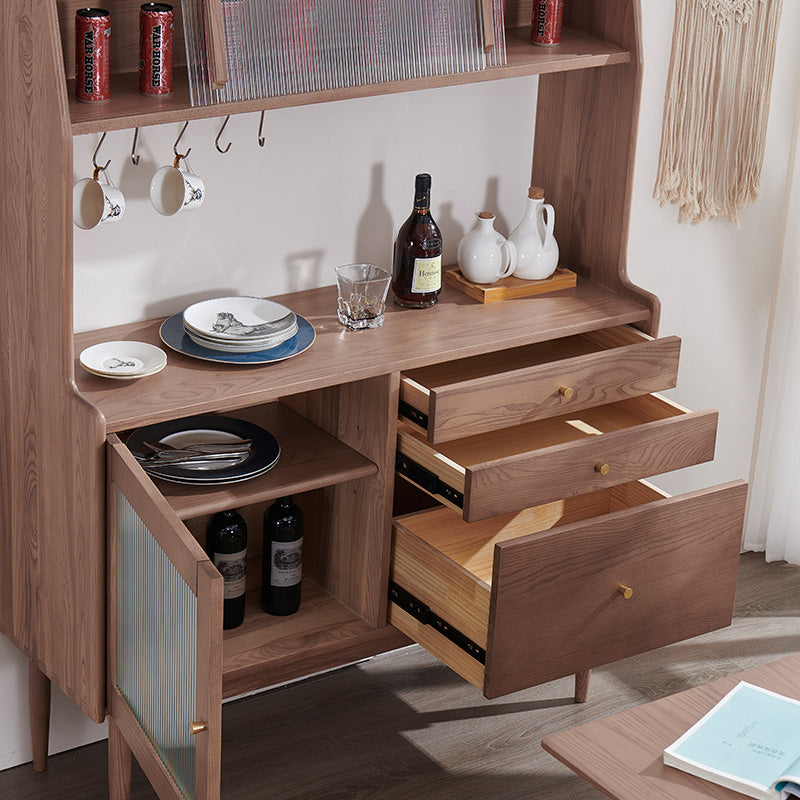 S2002 Retro Solid Wood Sideboard Cabinets