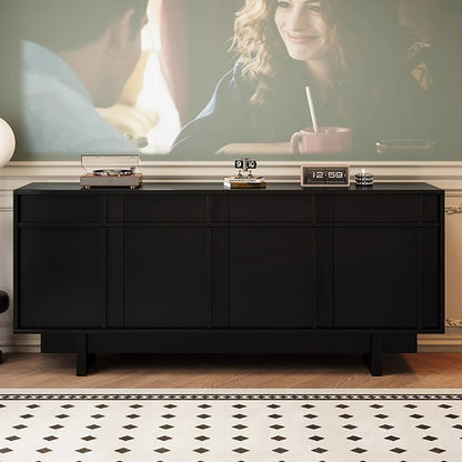 YD5001 Retro Solid Wood TV Stands