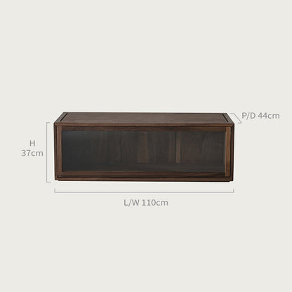 84118 Solid Wood Shoe Cabinets In The Living Room