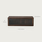 84118 Solid Wood Shoe Cabinets In The Living Room