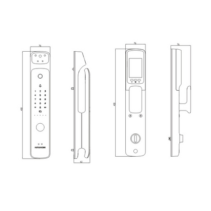 D1Pro Modern Intelligent Door Locks