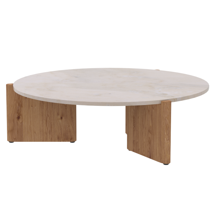 JC223A 北歐榆木咖啡桌