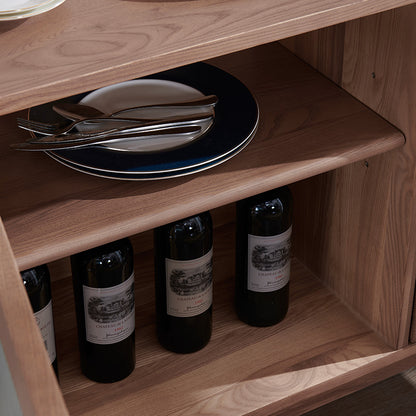 S2002 Retro Solid Wood Sideboard Cabinets