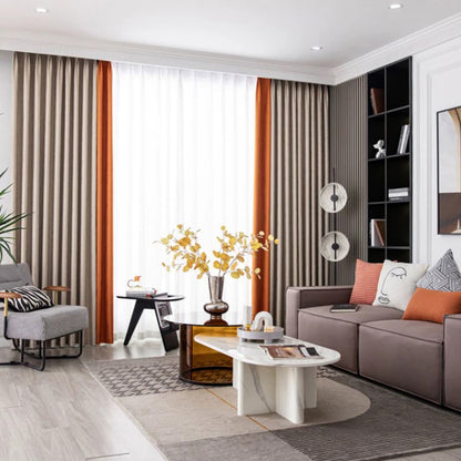 CL-08 Modern Fabric Curtains