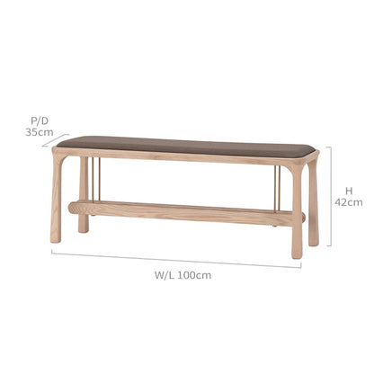 Zhongchui Solid Wood Shoe Benches
