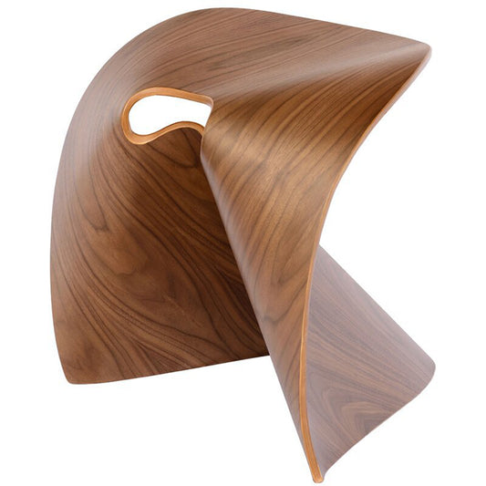 087 Creative Solid Wood Vanity Stools