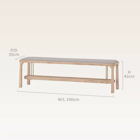 Zhongchui Solid Wood Shoe Benches