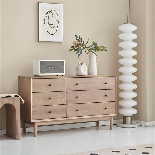 S1051 Retro Solid Wood Bucket Cabinets