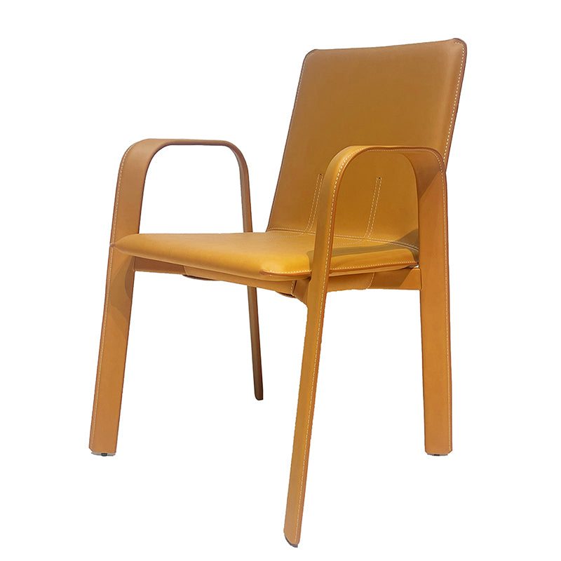 JJ-029 Modern Minimalist Saddle Leather Book Chairs