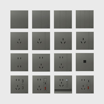 MUGUANG Modern High-end Switch Sockets