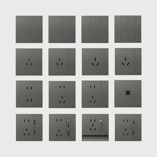 MUGUANG Modern High-end Switch Sockets
