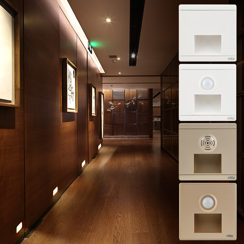 V2YEDENG Modern Night Light Footlights