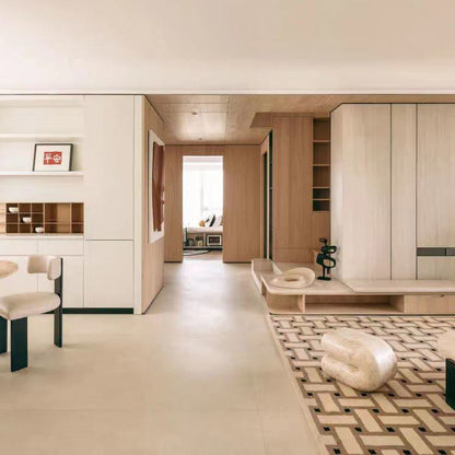 T168BS 現代實木貼皮面板