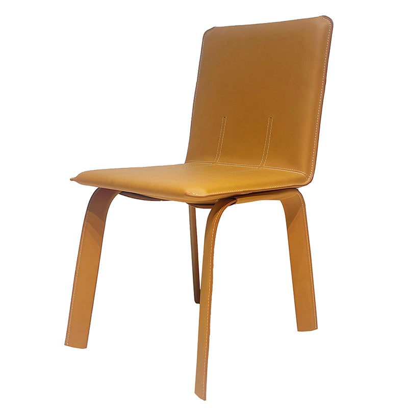 JJ-029 Modern Minimalist Saddle Leather Book Chairs