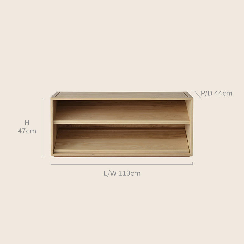 84118 Solid Wood Shoe Cabinets In The Living Room