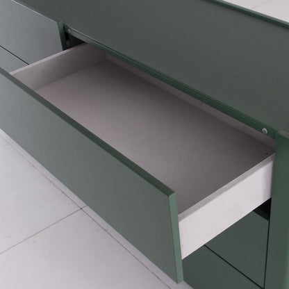 MU16 Creative Retro Solid Wood Bucket Cabinets
