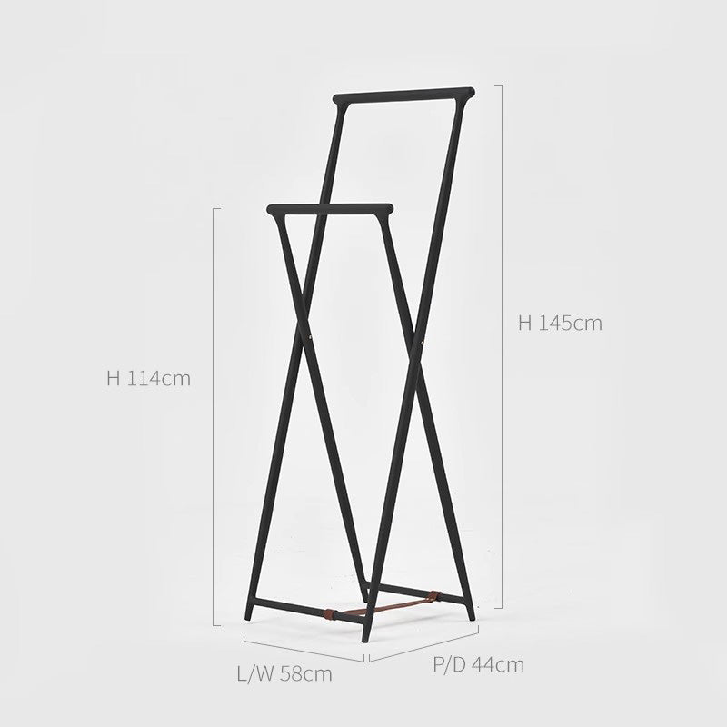 F3-Q-08-001-01 Foldable Solid Wood Clothes Hangers