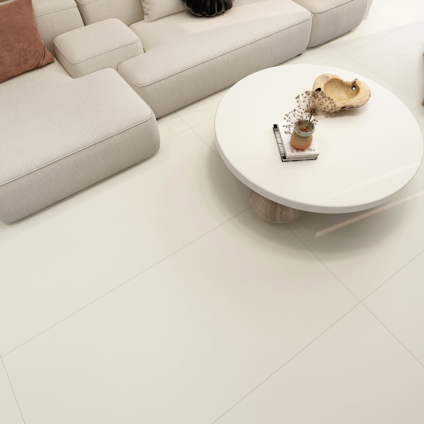 Jubin Warna Pepejal Moden CT15208-C